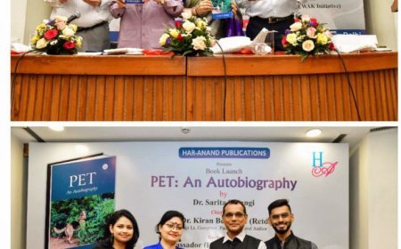 PET: AN AUTOBIOGRAPHY BOOK RELEASED IN NEW DELHI