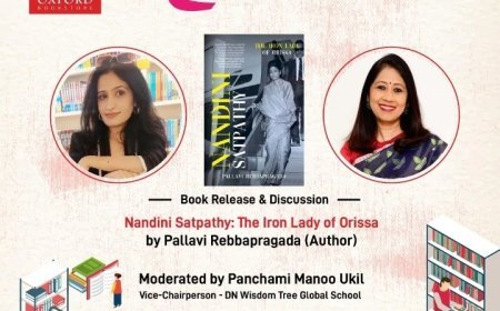 KALINGA LITERARY FESTIVAL TO HOST EXCLUSIVE BOOK RELEASE CEREMONY & AUTHOR DISCUSSION: "NANDINI SATPATHY: THE IRON LADY OF ORISSA" BY PALLAVI REBBAPRAGADA
