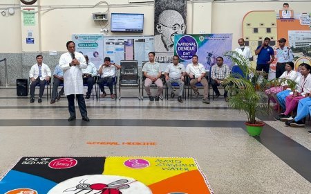 NATIONAL DENGUE DAY OBSERVED AT AIIMS BHUBANESWAR
