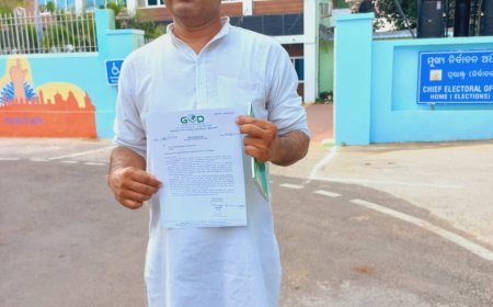 GOD REQUESTS ODISHA CEO TO CONTROL USE OF EXPLOSIVE SUBSTANCES DURING ELECTION RESULT DECLARATION DAY