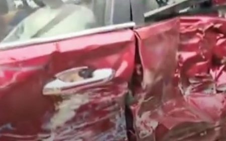 SERIES ACCIDENT LEAVES FIVE INJURED IN BHUBANESWAR