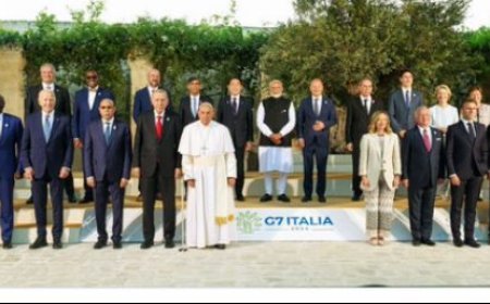 PM MODI RETURNS TO DELHI AFTER ATTENDING G7 SUMMIT IN ITALY