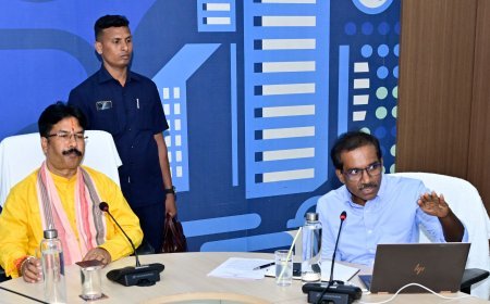 ଗୃହ ନିର୍ମାଣ ଓ ନଗର ଉନ୍ନୟନ ମନ୍ତ୍ରୀଙ୍କ ସମୀକ୍ଷା ବୈଠକ ଅନୁଷ୍ଠିତ