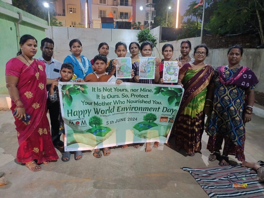 CELEBRATION OF HAPPY ENVIRONMENT DAY BY MOM TRUST & SWITCH ON FOUNDATION