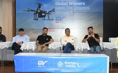 ODISHA BASED BONV AERO EMERGES VICTORIOUS IN GLOBAL PITCH COMPETITION MEET THE DRAPERS SEASON 6; SECURES RS 14 CRORES PRIZE IN USA