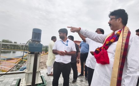 ଜଳ ପରୀକ୍ଷଣ ପରୀକ୍ଷାଗାର ପରିଦର୍ଶନ କଲେ ଗୃହ ନିର୍ମାଣ ଏବଂ ନଗର ଉନ୍ନୟନ ମନ୍ତ୍ରୀ