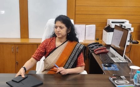 USHA PADHEE ASSUMES CHARGE AS PRINCIPAL SECRETARY OF H&UD DEPARTMENT