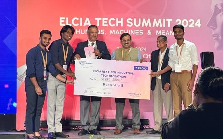 IIIT-B and ELCIA Unite for a Successful 2024 Tech Summit, Highlighting Deep Tech and Sustainability