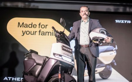Ather Energy delivers 40 units of its first family scooter Rizta at mega event in Bhubaneswar