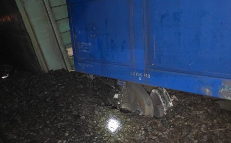 ଭୁବନେଶ୍ବରରେ ମାଲବାହୀ ଟ୍ରେନ୍ ଲାଇନଚ୍ୟୁତ