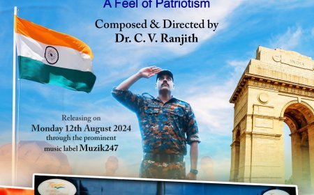 DOCTOR TURNED MUSICIAN UNVEILS PATRIOTIC ANTHEM VANDE MATARAM*