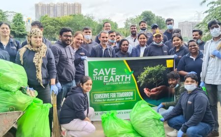 SecurEyes' CSR wing, SE Parivartan launches its 'Go Green Go' clean campaign in Whitefield