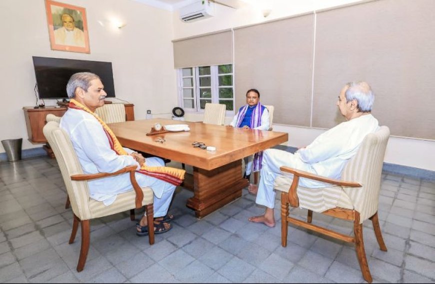 ODISHA CM & DEPUTY CM MEET LOP