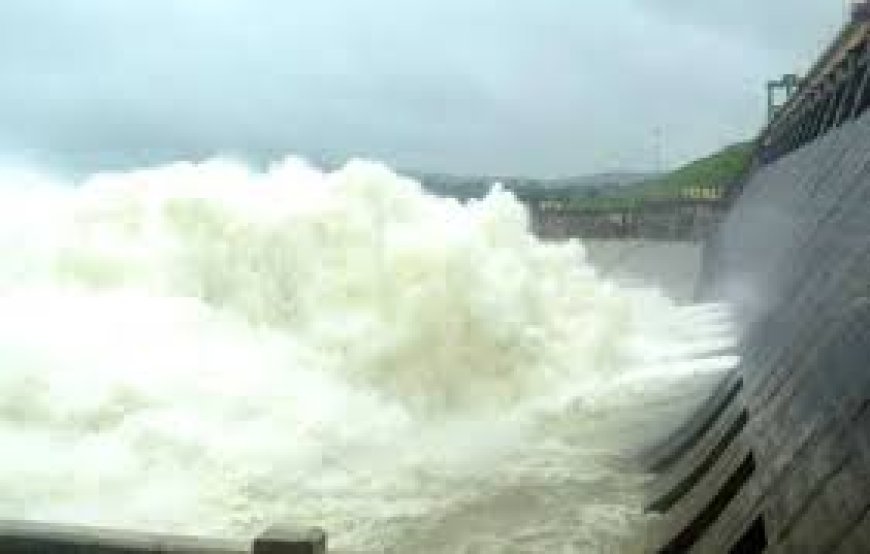 Hirakud Dam gates opened