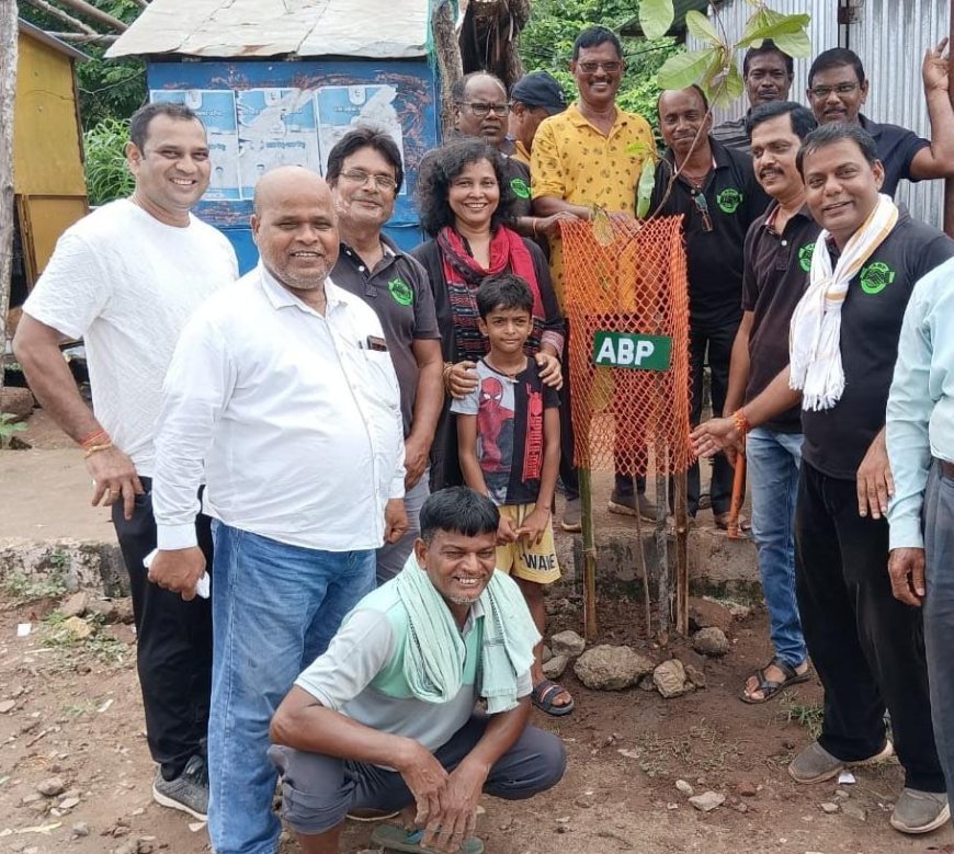 Saplings planted on banks of Gangua to celebrate National Tree Day