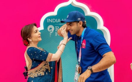 Nita M Ambani felicitates top athletes including India’s athletics superstar Neeraj Chopra