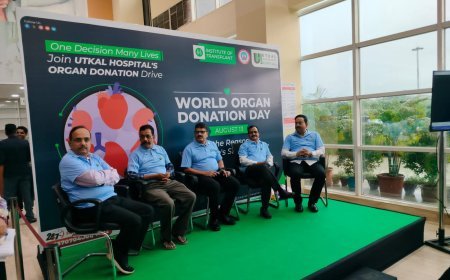 ଉତ୍କଳ ହସ୍ପିଟାଲରେ ଅଙ୍ଗଦାନ ଦିବସ ପାଳନ