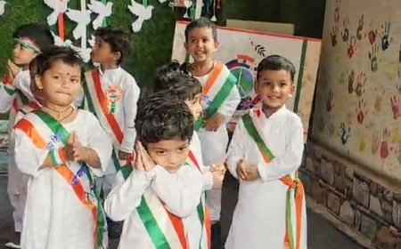 Independence Day Celebration at Kalinga Kids: A Patriotic Commemoration