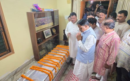 କେନ୍ଦ୍ରମନ୍ତ୍ରୀ ଜୁଏଲ ଓରାମ ଙ୍କ ଧର୍ମପତ୍ନୀଙ୍କ ବିୟୋଗରେ ମୁଖ୍ୟମନ୍ତ୍ରୀଙ୍କ ଶୋକ