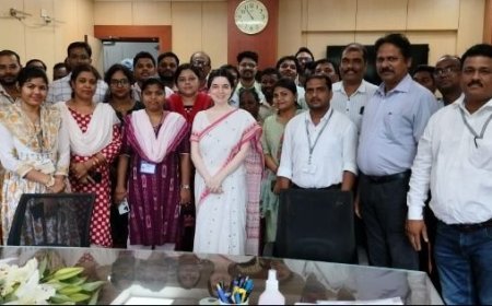 Salini Pandit assumes charge as Commissioner cum Secretary of Odisha School & Mass Education department
