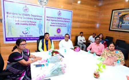 Inclusive development of PwDs urged; Odisha SSEPD department signs 02 MoUs