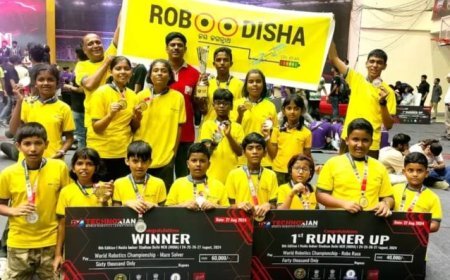ବିଶ୍ୱ ରୋବୋଟିକ ଚମ୍ପିୟାନସିପରେ ରୋବୋ ଓଡ଼ିଶା ଦଳର ସଫଳତା