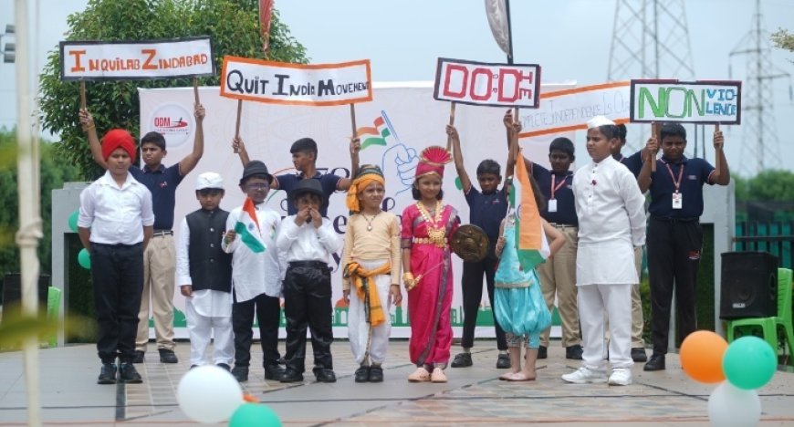 ODM Global School celebrates Independence Day with patriotic fervour