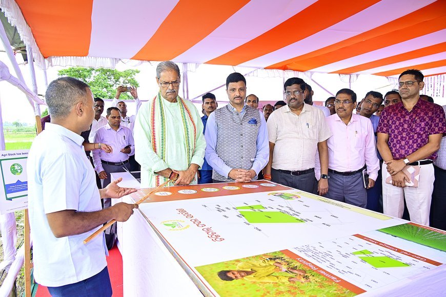 Odisha government launches e-Chasa app & portal to revolutionize digital crop survey