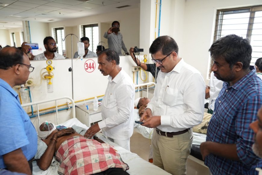 Transport Minister hints probe on Ganjam accident; meets injured persons in hospital