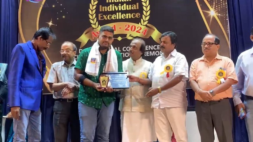 Indian Individual Excellence Award 2024 conferred on Satish Kumar Dash