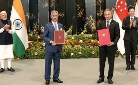 India, Singapore sign MoUs in fields of digital technologies & semiconductors