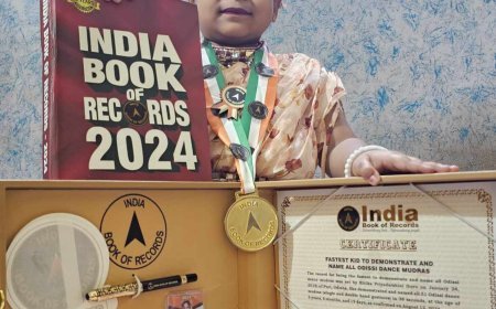 6-year-old Odissi dancer included in India Book of Records