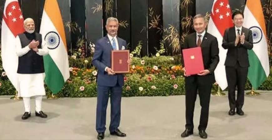 India, Singapore sign MoUs in fields of digital technologies & semiconductors