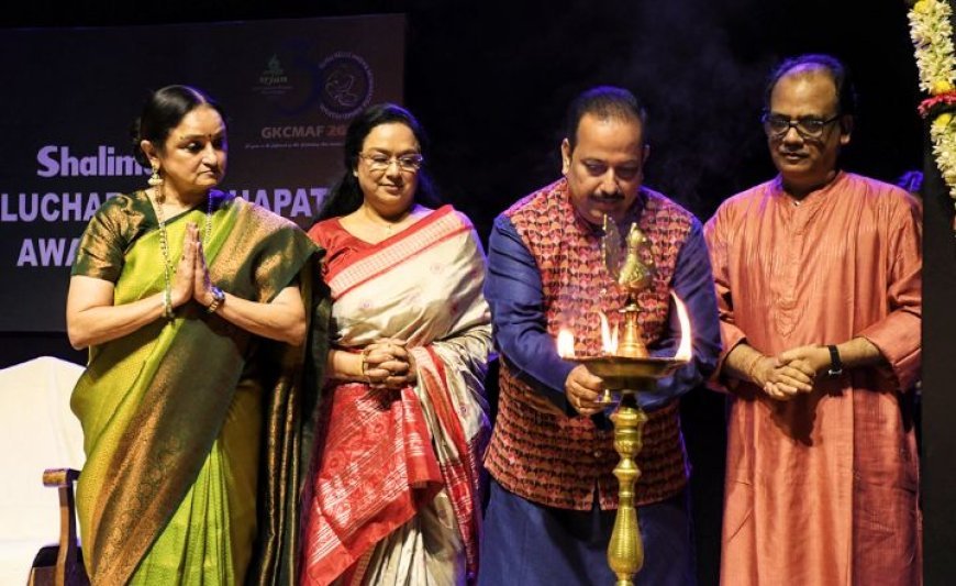 30th Guru Kelucharan Mohapatra Award Festival ends on an high note with Award Ceremony and Srjan’s entrancing production Tantra