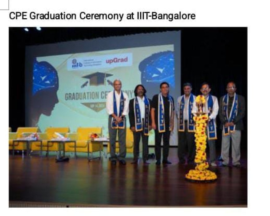 Class of 2024: IIIT-Bangalore Celebrates nearly 4000 AI-skilled Graduates at the largest Graduation Ceremony with upGrad