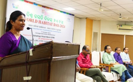 'ସହରୀ ଗରିବଙ୍କ ନିମନ୍ତେ ସ୍ଥାୟୀ ଭୂମି,ଆବାସ, ଭୀତିଭୂମି ଓ ସମ୍ମାନଜନକ ଜୀବିକା ସରକାରଙ୍କ ଉତ୍ତରଦାୟିତ୍ଵ'