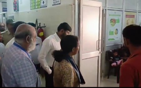 ସୁନ୍ଦରଗଡ଼ ହସ୍ପିଟାଲ୍ ପରିଦର୍ଶନ କଲେ ସ୍ବାସ୍ଥ୍ୟ ସଚିବ