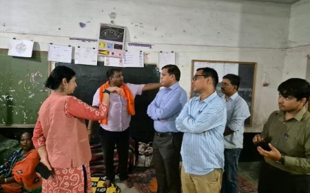 Odisha Principal Secretary H&UD visits cyclone shelters in BMC areas