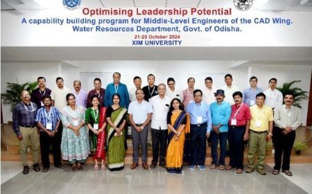 XIM University Training Programme for Middle-Level Engineers of Odisha's DoWR