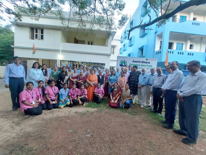 Amrit Dhara Palliative Care Trust inaugurated its new center at Kalinga Nagar in Bhubaneswar