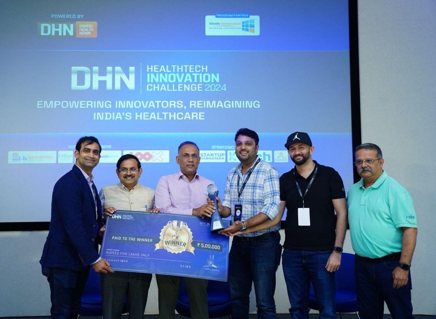 IIIT-Bangalore partners with DHN to find India's Next Big Healthcare Innovator: MedySeva wins DHN Innovation Challenge 2024