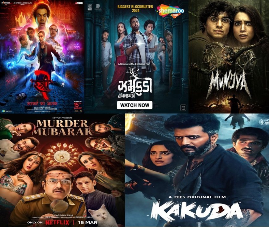 From Stree 2, Jhamkudi and Munjya: Must-Watch Horror Comedies to Spook Up Your Halloween!