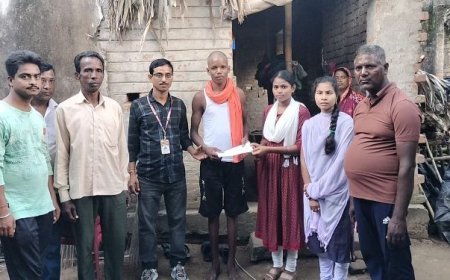 ଦୁଃଖୀ ପରିବାର କୁ ଆର୍ଥିକ ସାହାଯ୍ୟ କଲା ପ୍ରୟାଗ ଖବର ଟିମ୍