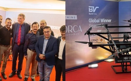 Odisha-based Bon V Aero launches India’s first fully Autonomous Logistics Drone ‘Air Orca’