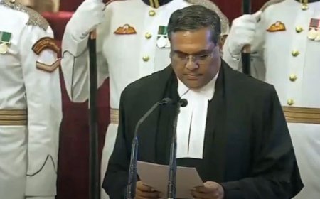 Justice Sanjiv Khanna has officially taken oath as 51st Chief Justice of India