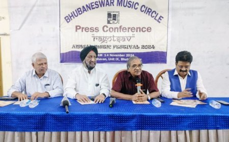 ଭୁବନେଶ୍ୱର ମ୍ୟୁଜିକ ସର୍କଲ ପକ୍ଷରୁ ଆୟୋଜିତ ହେବ "ରାଗୋତ୍ସବ- ୨୦୨୪"