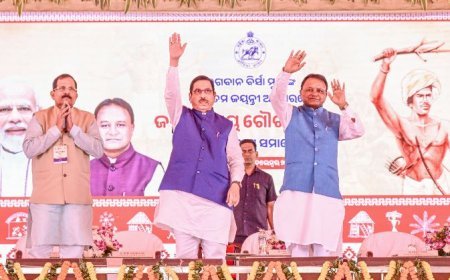 ମହାସମାରୋହରେ ପାଳିତ ହେଲା ଜନଜାତୀୟ ଗୌରବ ଦିବସ; ୧୫୩୫ କୋଟି ଟଙ୍କାର ପ୍ରକଳ୍ପର ଶୁଭାରମ୍ଭ କଲେ ମୁଖ୍ୟମନ୍ତ୍ରୀ