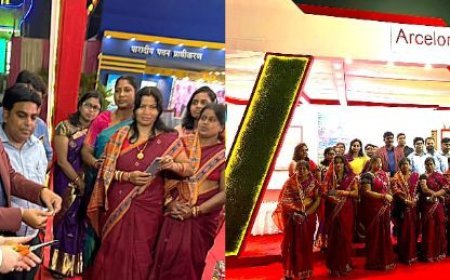 AM/NS India stall at Kalinga Baliyatra: A commitment to sustainable livelihood