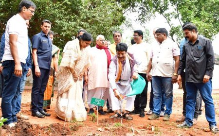 ଓଡିଶା ମେଡିକାଲ ସେଣ୍ଟର ପକ୍ଷରୁ ଓୌଷଧୀୟ ବୃକ୍ଷ ରୋପଣ କାର୍ଯ୍ୟକ୍ରମ ଆରମ୍ଭ