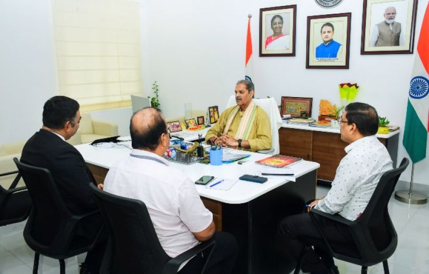 Designated Auckland Consul General calls on Deputy CM Kanak Vardhan Singhdeo